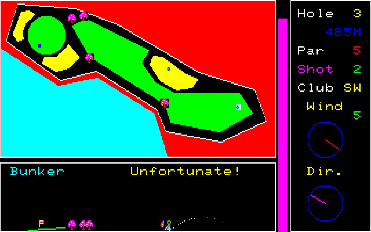Screenshot (CtG, EN FanTL) [PC-8801] - Bunker