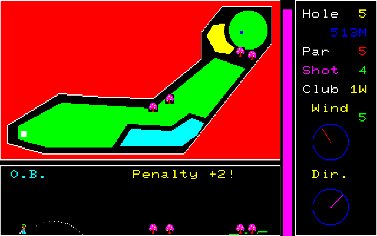 Screenshot (CtG, EN FanTL) [PC-8801] - Out of Bounds