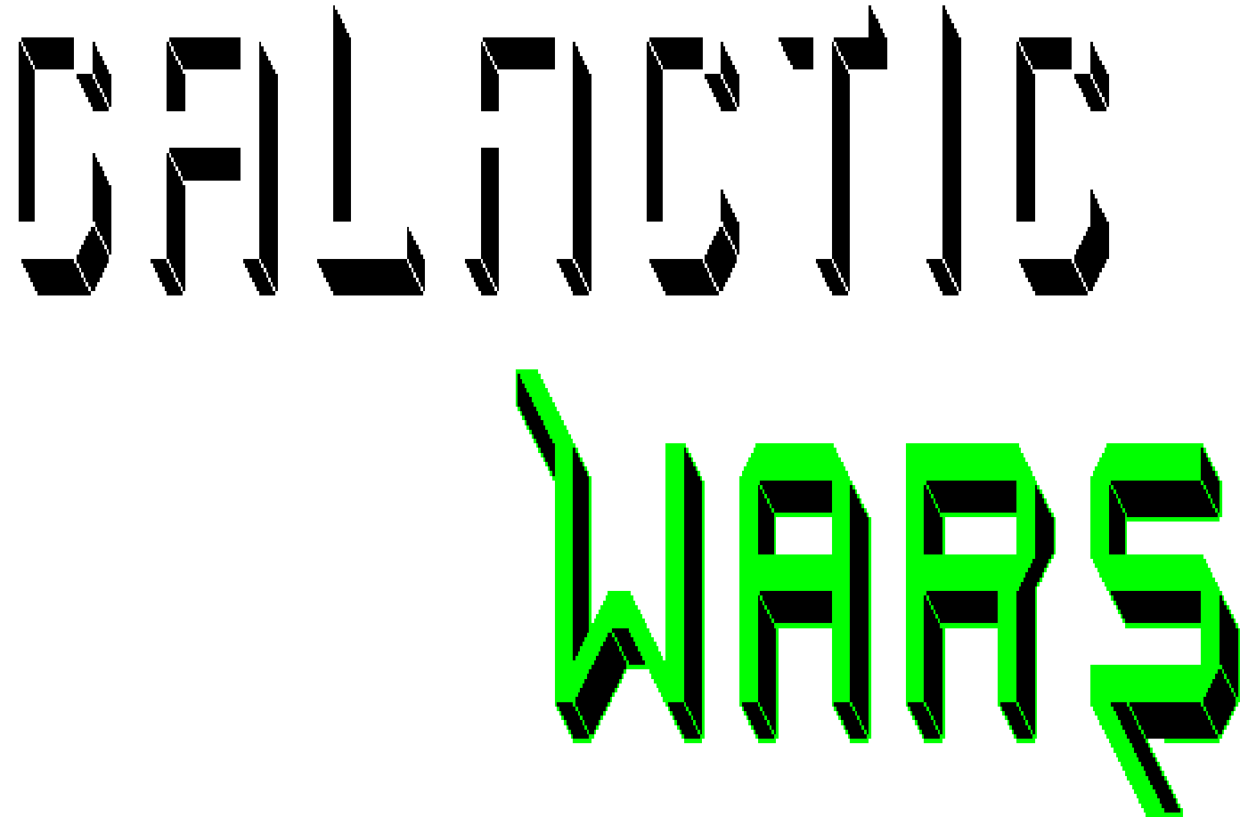 Logo (In-game) - Galactic Wars (JP)