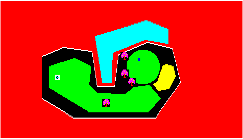 Map (CtG) [PC-8801] - Hole 4