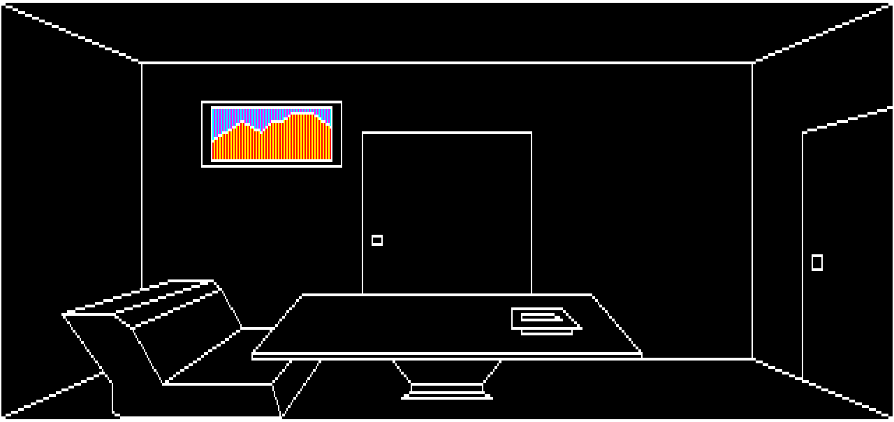 Map (HH) [PC-8801] - Living Room