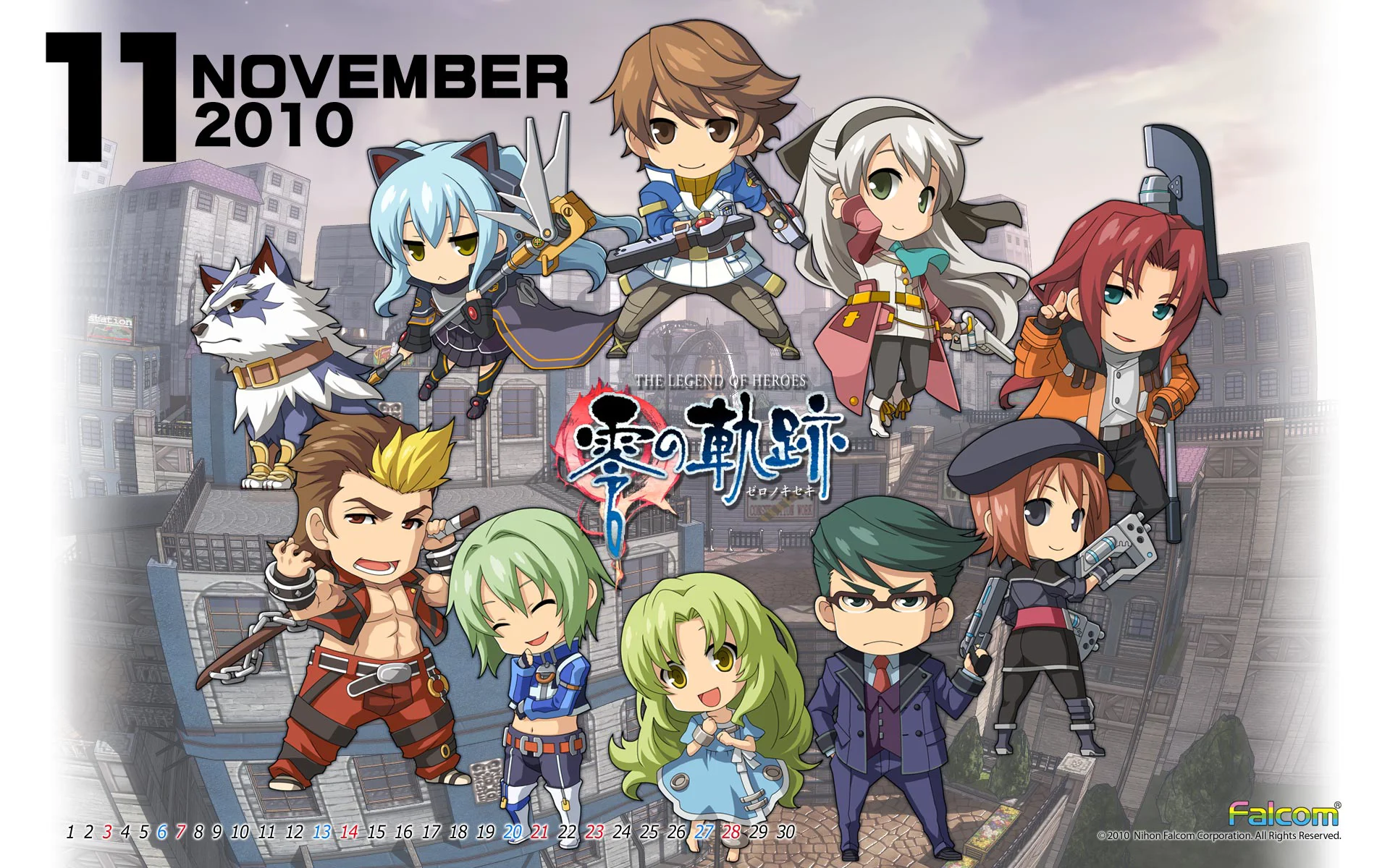 Calendar 2010.11