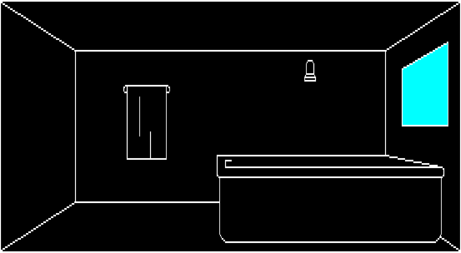 Map (HH2) [PC-8801, PC-8801mkII] - Bathroom