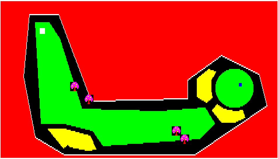 Map (CtG) [PC-8801] - Hole 7