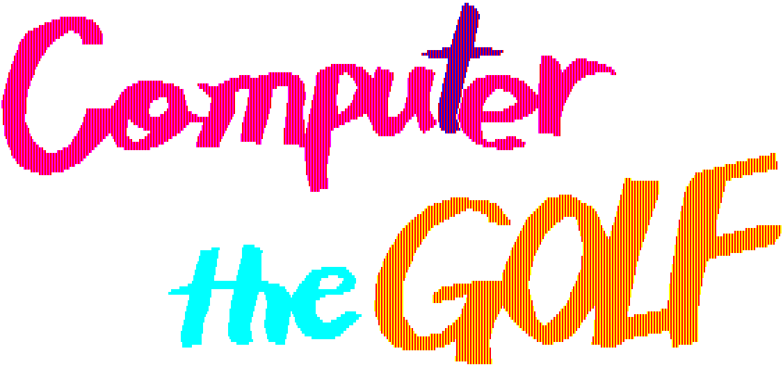 Logo (In-game) - Computer the Golf (JP) [PC-8801]