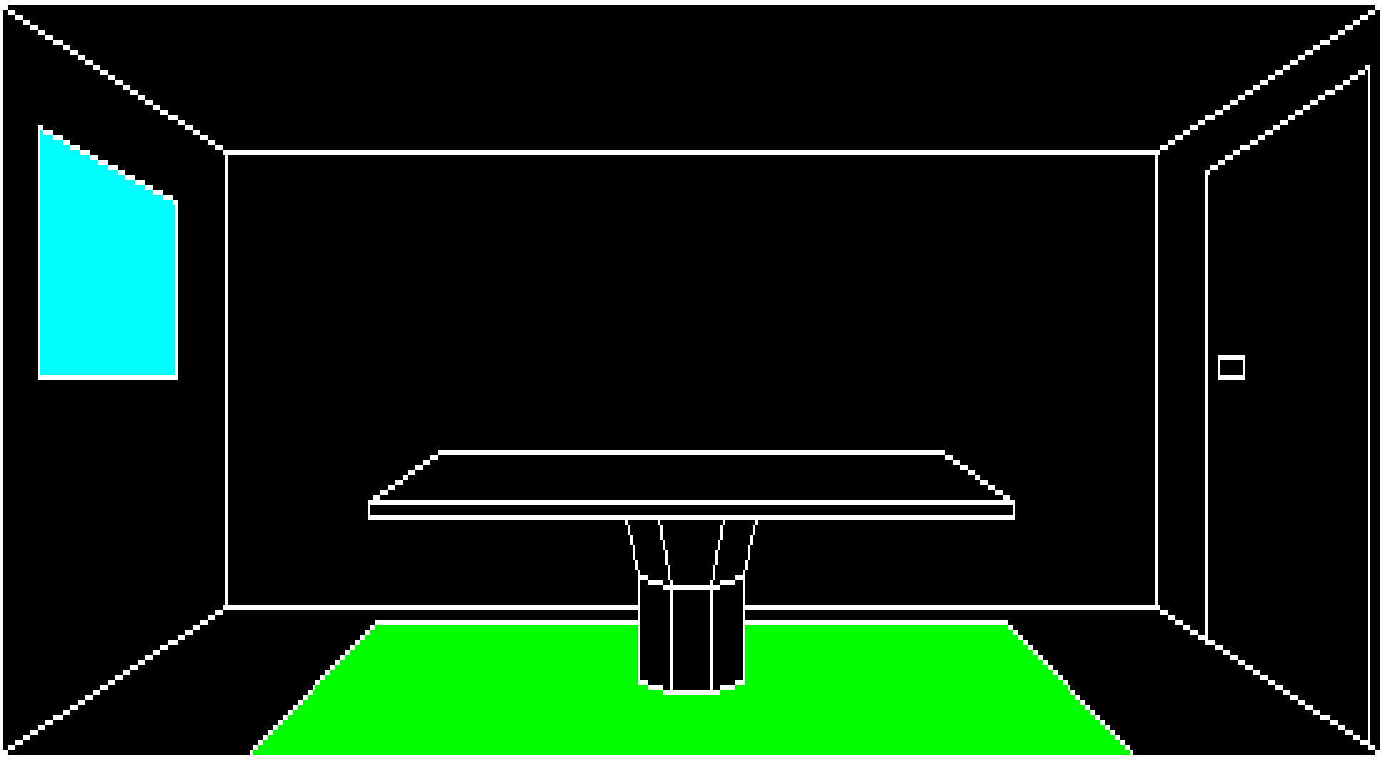 Map (HH2) [PC-8801, PC-8801mkII] - Dining Room