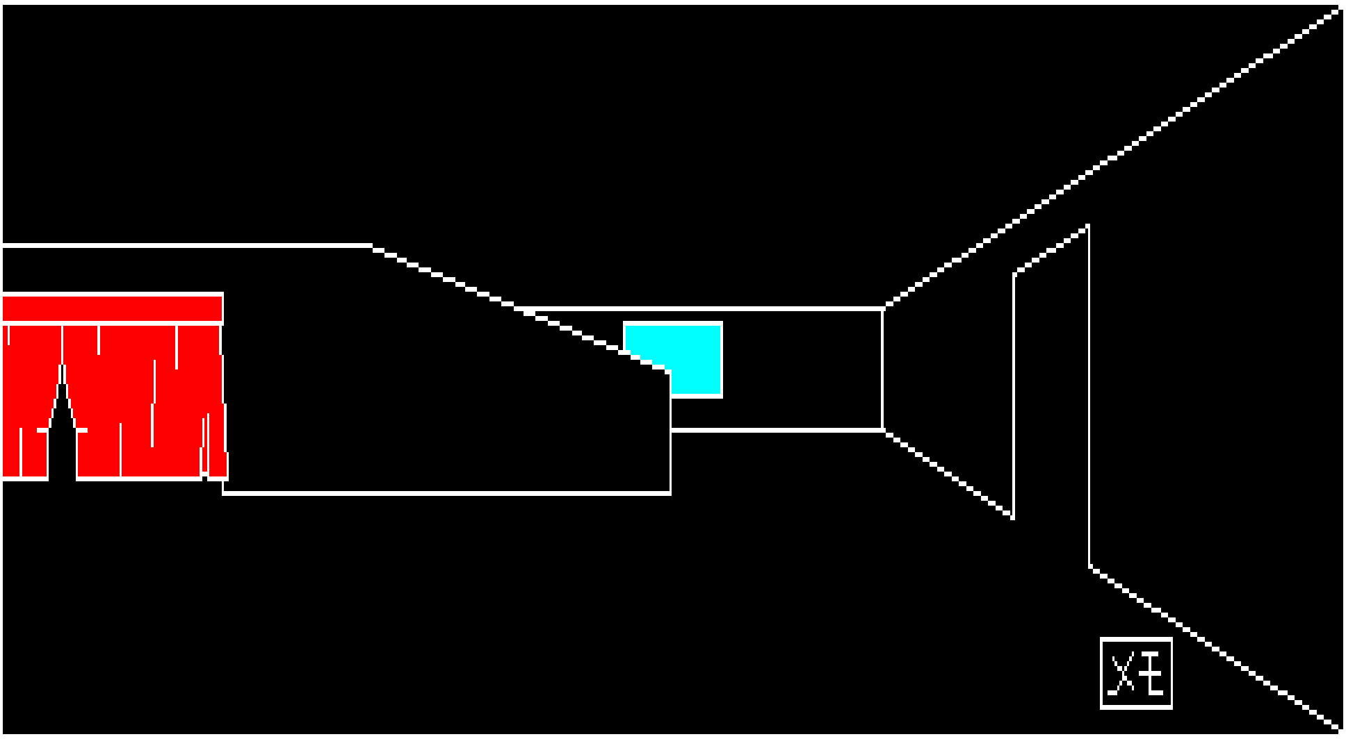 Map (HH2) [PC-8801, PC-8801mkII] - Entrance 1