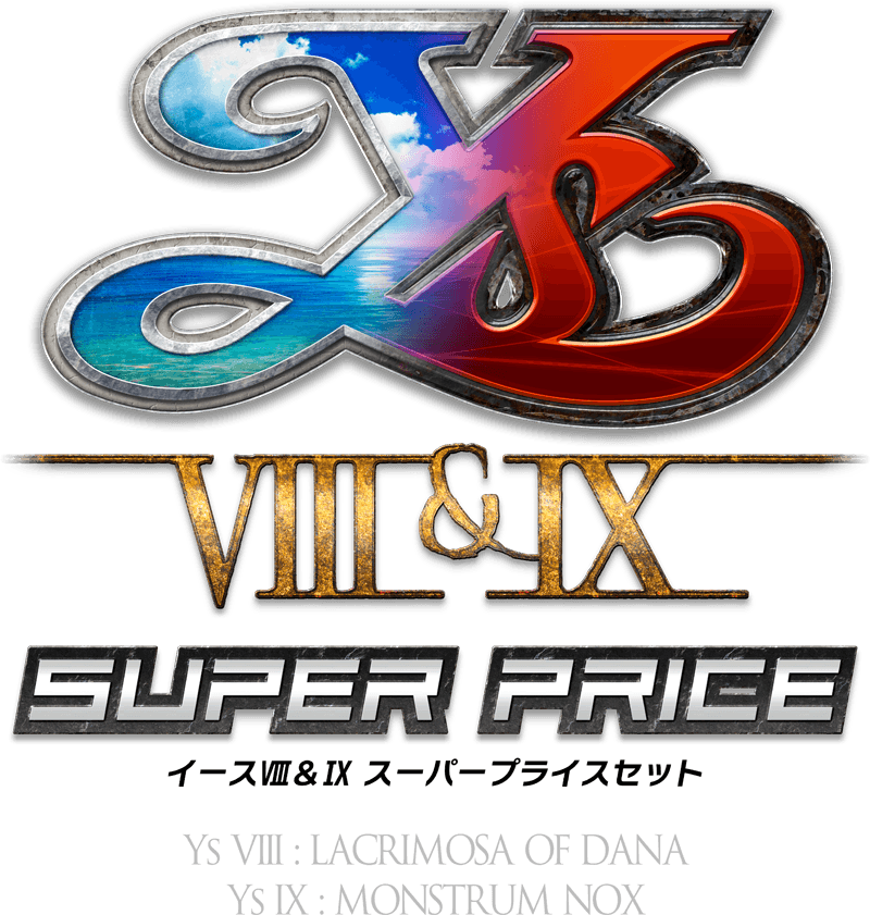 Logo - Ys VIII & IX Super Price (JP)