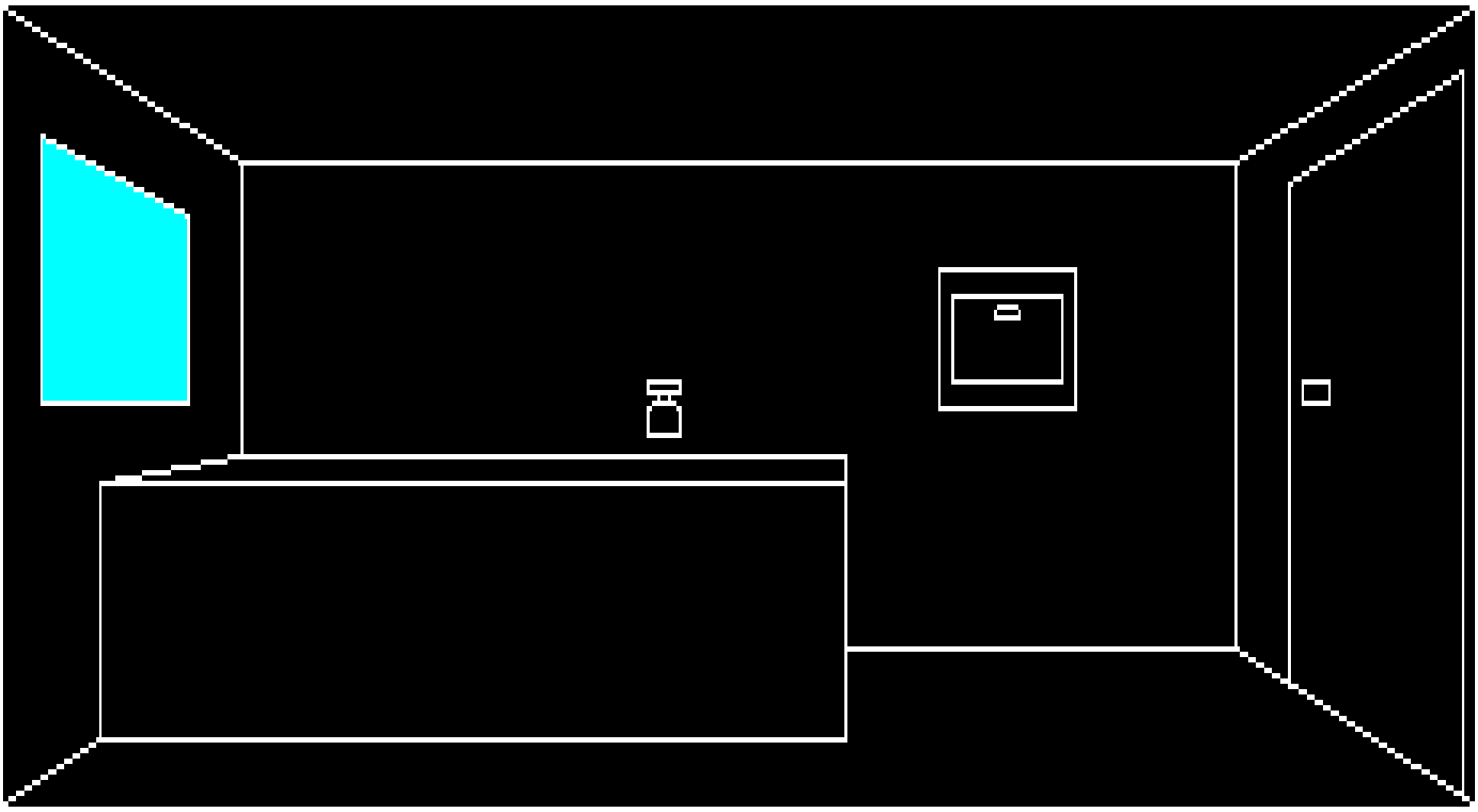 Map (HH2) [PC-8801, PC-8801mkII] - Kitchen
