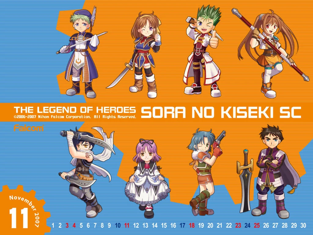 Calendar 2007.11