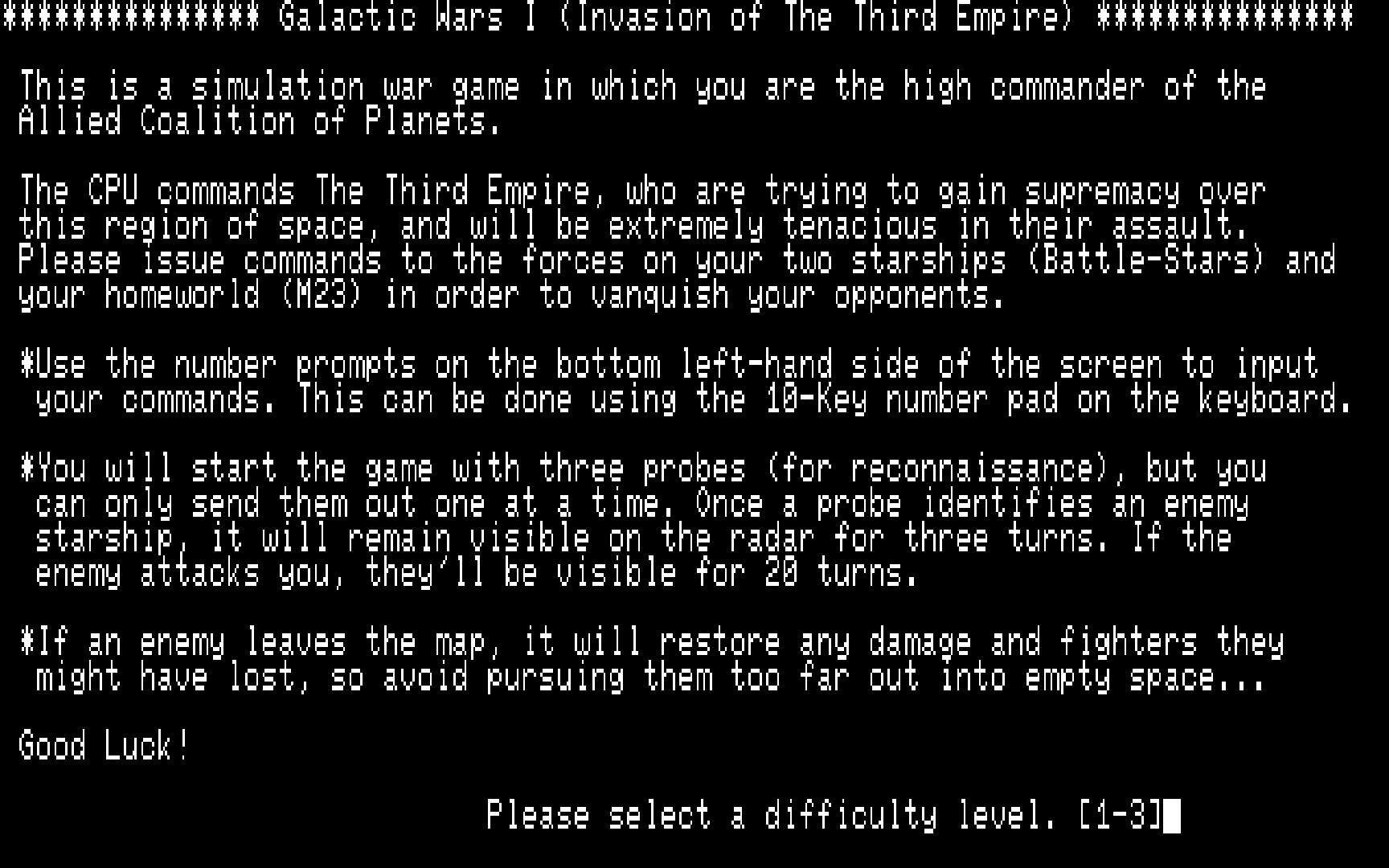 Screenshot (GW, EN FanTL) - Difficulty Selection