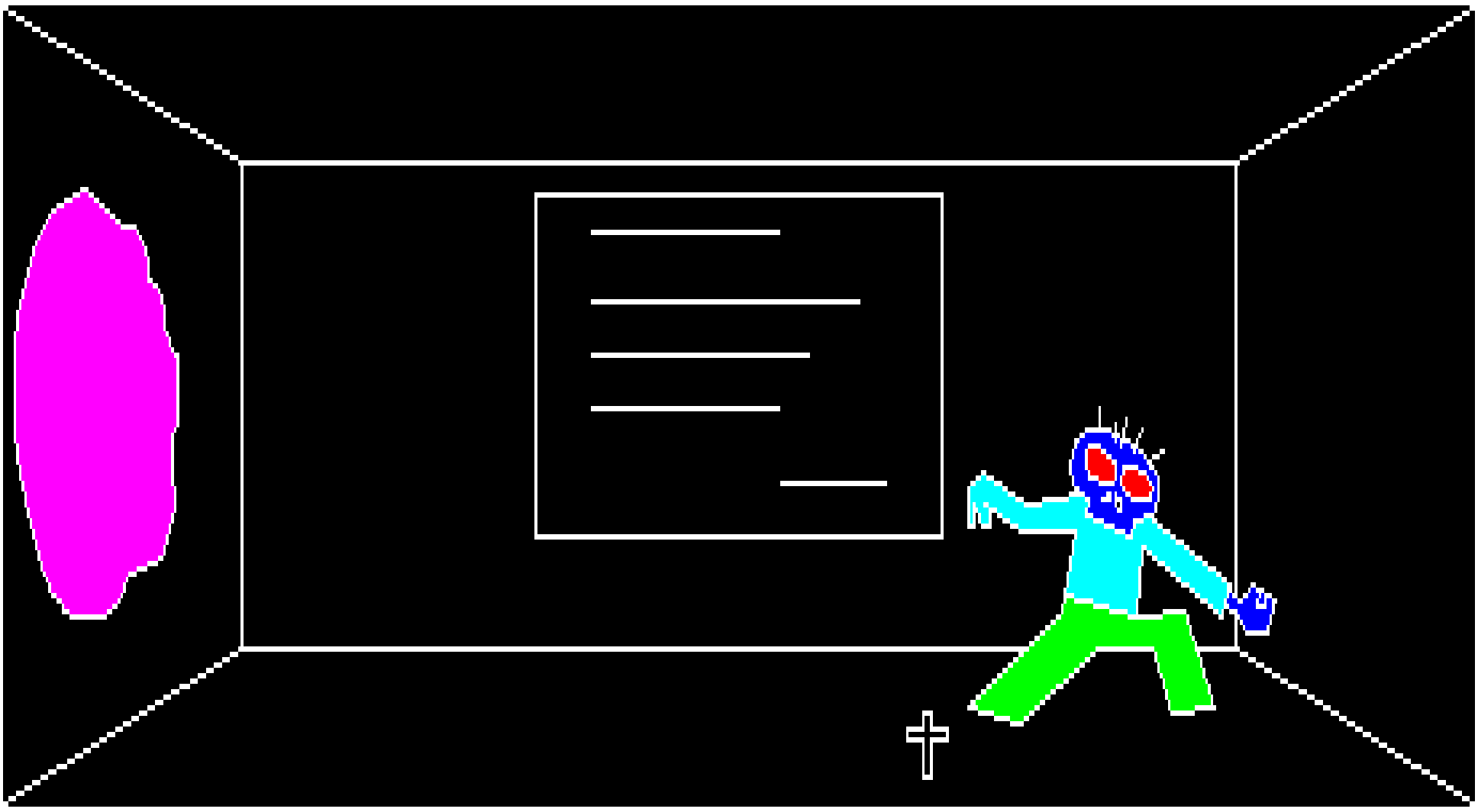 Map (HH2) [PC-8801, PC-8801mkII] - Secret Room