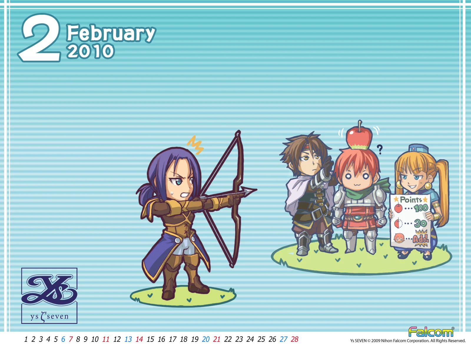 Calendar 2010.02