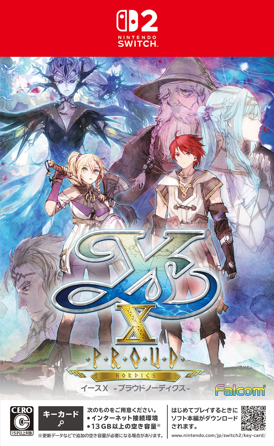 Game Package - Ys X - Proud Nordics (JP) [NS2]