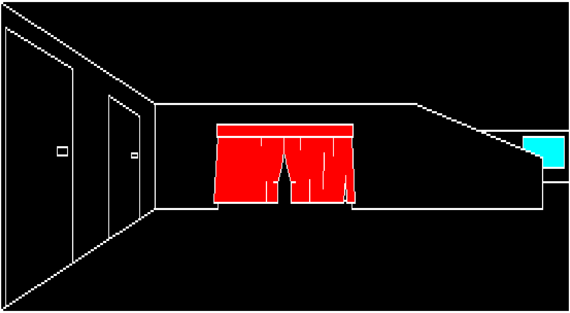 Map (HH2) [PC-8801, PC-8801mkII] - Living Room 1