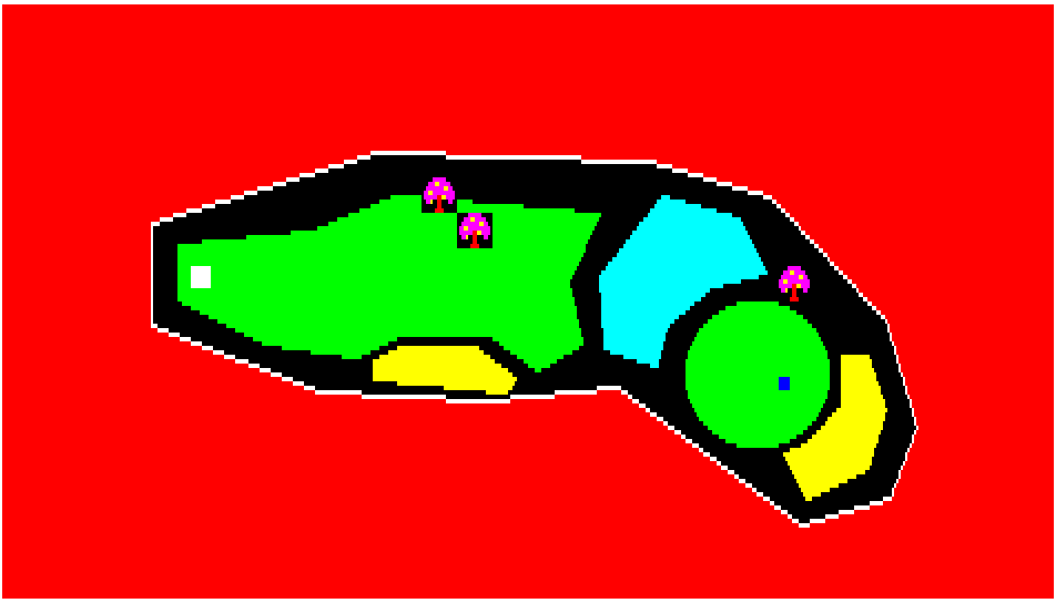 Map (CtG) [PC-8801] - Hole 6