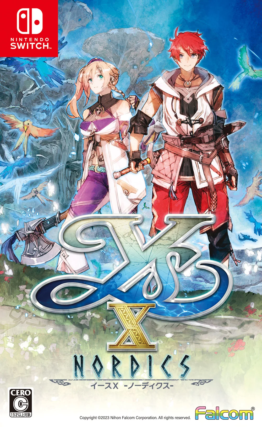 Game Package - Ys X - Nordics (JP) [NS]