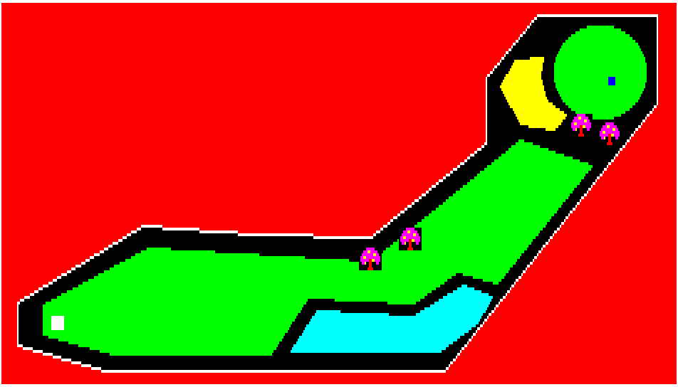 Map (CtG) [PC-8801] - Hole 5