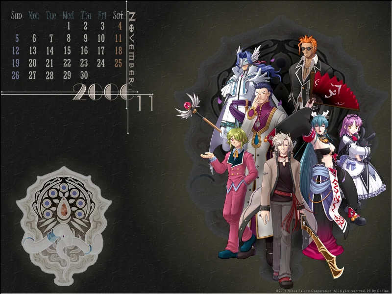 Calendar 2006.11