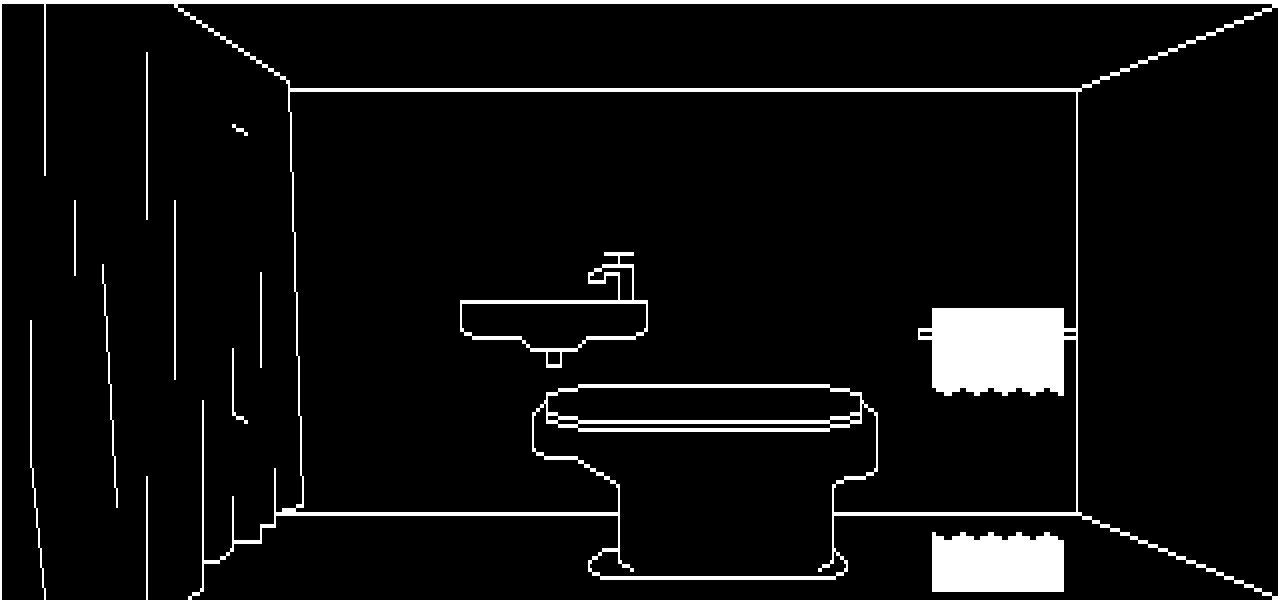Map (HH) [PC-8801] - Bathroom